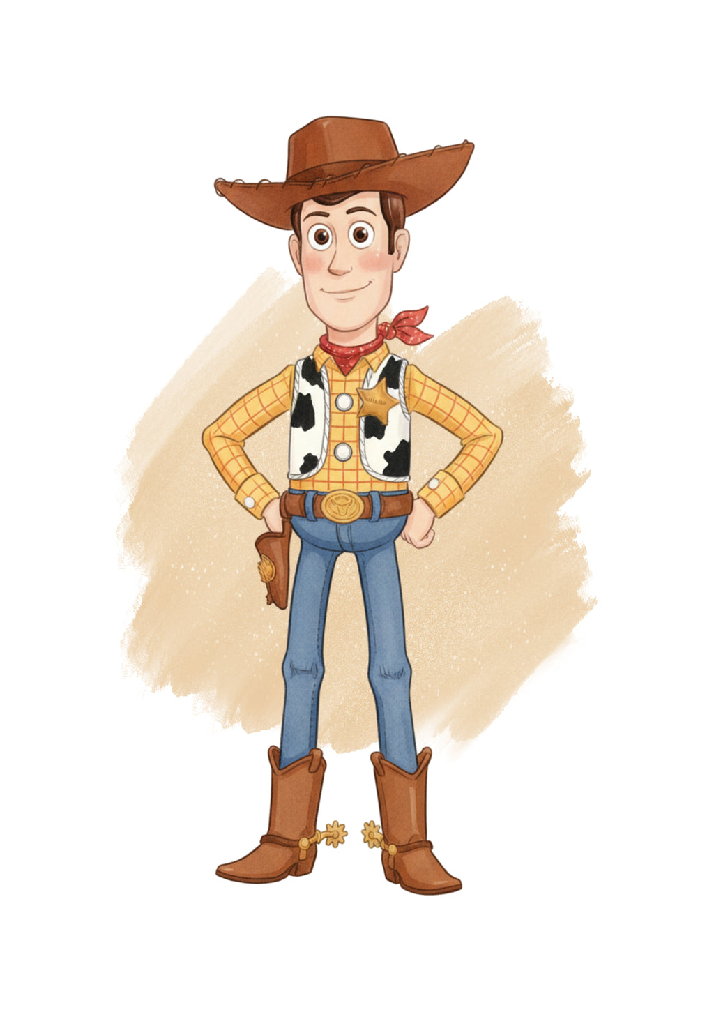 Toy Story Woody & Buzz "You've Got a Friend in Me" Glossy Print Set