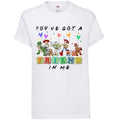 Toy Story "You've Got a Friend in Me" Vinyl Print T-Shirt