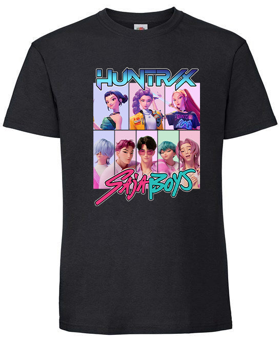 K-pop Demon Hunters Vinyl Printed T-Shirt