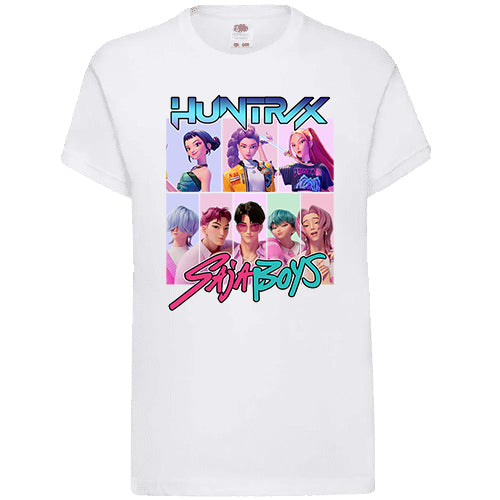 K-pop Demon Hunters Vinyl Printed T-Shirt