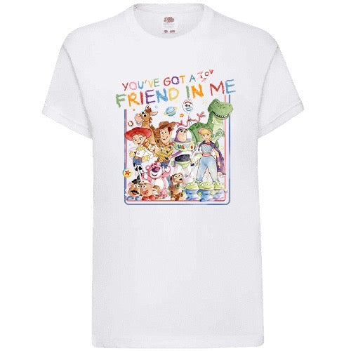 Toy Story "You've Got a Friend in Me" Vinyl Print T-Shirt (Copy)